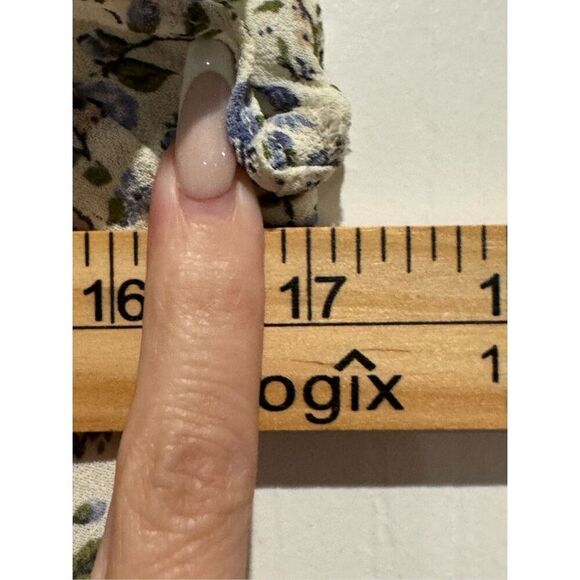 NWOT REFORMATION Idalia Printed Open Back Cutout Ruffle Sleeve Mini Dress 10US - Picture 6 of 16